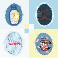 Jealous Of The Birds - Parma Violets vinyl cover