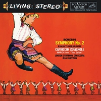 Jean Martinon - Borodin: Symphony No. 2 / Rimsky-Korsakov: Capriccio Espagnole vinyl cover