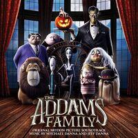 Jeff Danna / Mychael Danna - The Addams Family vinyl cover