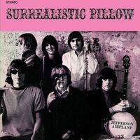 Jefferson Airplane - Surrealistic Pillow White & Pink Swirl Limited Anniversary Edition vinyl cover