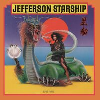 Jefferson Starship - Spitfire Psychedelic vinyl cover