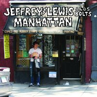 Jeffrey Lewis & Los Bolts - Manhattan vinyl cover