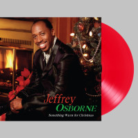 Jeffrey Osborne - Something Warm For Christmas Christmas (Red) vinyl cover
