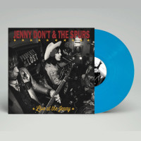 Jenny Don't & the Spurs - Live At The Jenny (Blue) vinyl cover