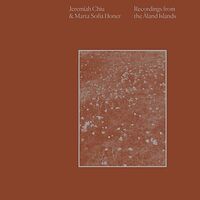 Jeremiah & Marta Sofia Honer Chiu - Recordings From The Aland Islands vinyl cover