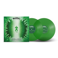 Jeremy Zuckerman - Avatar: The Last Airbender (Book 2: Earth Music From The Animated Series; Green) vinyl cover