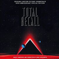 Jerry Goldsmith - Total Recall vinyl cover