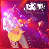 Jesus Jones - Greatest Hits Live vinyl cover