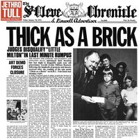 Jethro Tull - Thick As A Brick vinyl cover