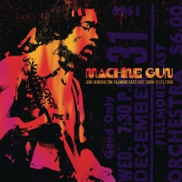 Jimi Hendrix - Machine Gun Jimi Hendrix The Fillmore East 12/31/1969 First Show vinyl cover