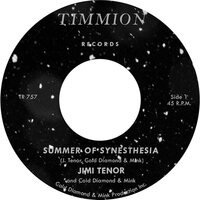 Jimi Tenor & Cold Diamond & Mink - Summer of Synesthesia (Pink) vinyl cover