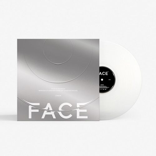 Jimin (BTS) - FACE (Opaque White) vinyl cover