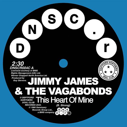 Jimmy James & The Vagabonds / Sonya Spence - This Heart Of Mine vinyl cover