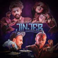 Jinjer - Alive In Melbourne 2020 vinyl cover