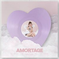 Jisoo - Amortage; Heart Version (Photobook, Sticker + Poster) vinyl cover