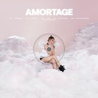 Jisoo - Amortage; Pink Version (Incl. Photobook, Sticker + Poster) vinyl cover