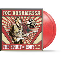 Joe Bonamassa - The Spirit of Rory Live From Cork (Red/Black) vinyl cover