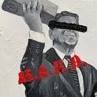 Joell Ortiz & KXNG Crooked - H.A.R.D. (Red & Black) vinyl cover