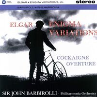 John Barbirolli - Elgar Enigma Variations Cockaigne' Overture vinyl cover