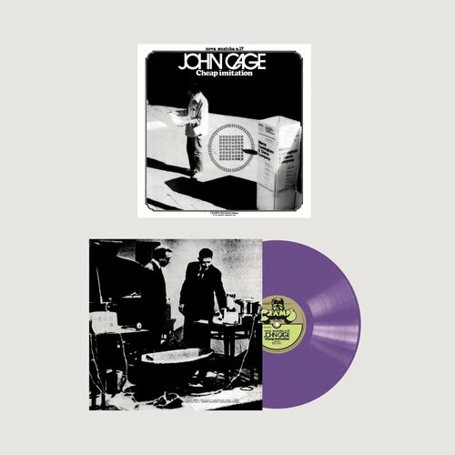 John Cage - Cheap Imitation Purple vinyl cover