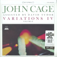 John With David Tudor Cage - Variations Iv, Vol. II Clear vinyl cover