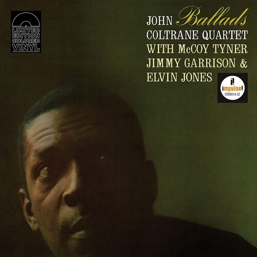 John Coltrane - Ballads (Green & Black Marble) vinyl cover