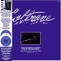 John Coltrane Quartet - Live at the Half Note vinyl cover