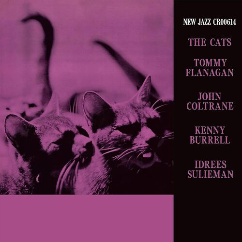 John Coltrane/Tommy Flanagan/Idrees Sulieman/Kenny Burrell - The Cats vinyl cover