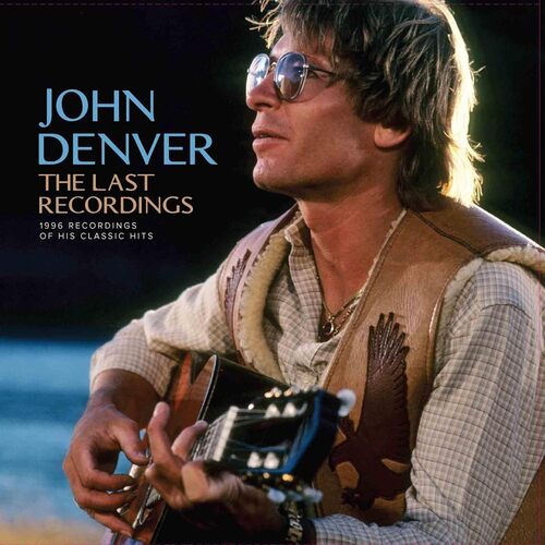 John Denver - The Last Recordings - Blue Seafoam Wave vinyl cover