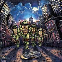 John Duprez - Teenage Mutant Ninja Turtles Original Soundtrack vinyl cover
