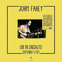 John Fahey - Live In Sausalito vinyl cover