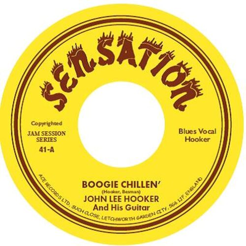 John Lee Hooker - Boogie Chillen' / Boogie Chillen' # 2 vinyl cover