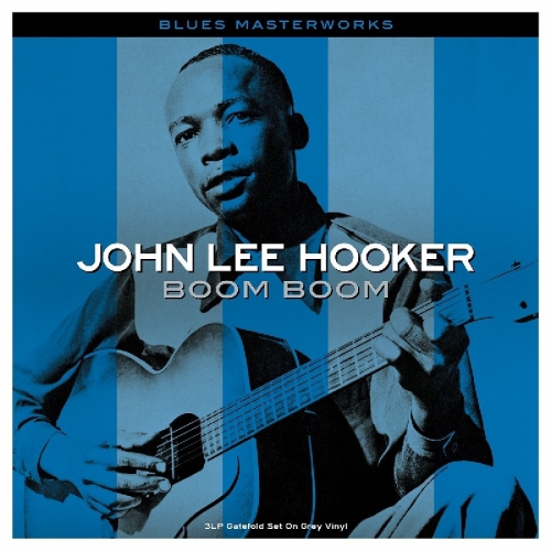 John Lee Hooker - Boom Boom Grey vinyl cover