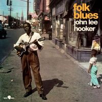 John Lee Hooker - Folk Blues vinyl cover
