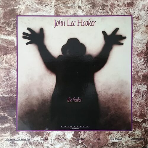 John Lee Hooker - The Healer vinyl cover
