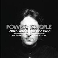 John Lennon/Yoko Ono/Plastic Ono Band - Power To The People: Live at the One To One Concert vinyl cover