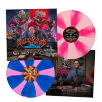 John Massari - Killer Klowns From Outer Space Original Soundtrack (Pinwheel colored) vinyl cover