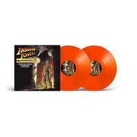 John Williams - Indiana Jones & The Temple Of Doom Original Soundtrack (Orange) vinyl cover
