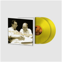 John Williams & Yo-Yo Ma - Plays Ennio Morricone (Translucent Yellow) vinyl cover