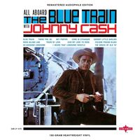 Johnny Cash - All Aboard The Blue Train vinyl cover