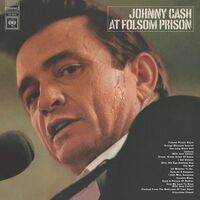 Johnny Cash - At Folsom Prison vinyl cover