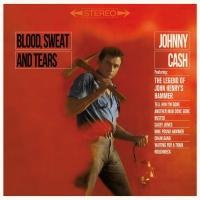 Johnny Cash - Blood, Sweat And Tears + 3 Bonus Tracks vinyl cover