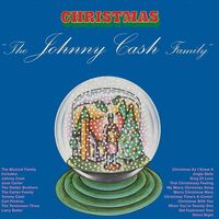 Johnny Cash - Christmas (Christmas Red) vinyl cover