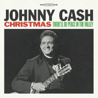 Johnny Cash - Christmas: There'll Be Peace In The Valley vinyl cover