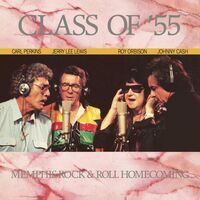Johnny Cash - Class Of '55: Memphis Rock & Roll Homecoming (1986) vinyl cover
