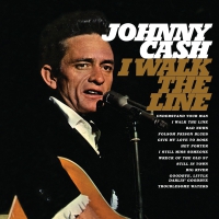 Johnny Cash - I Walk The Line Audiophile Translucent Gold vinyl cover