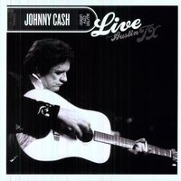 Johnny Cash - Live From Austin, TX (Green & Black Marble) vinyl cover