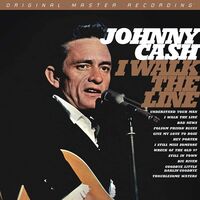 Johnny Cash  &  The Tennessee 2 - I Walk The Line vinyl cover