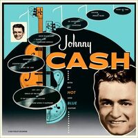 Johnny Cash - With His Hot And Blue Guitar Sun Records 70Th vinyl cover