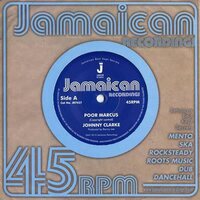Johnny Clarke - Poor Marcus/Version vinyl cover